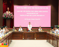 Đoàn ĐBQH phối hợp hiệu quả với TP Hà Nội trong triển khai các chính sách