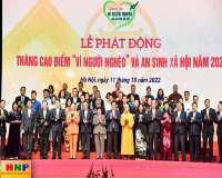 Chung tay vì người nghèo và an sinh xã hội thành phố Hà Nội năm 2022
