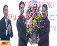 Phó Chủ tịch Thường trực Quốc hội và Bí thư Thành ủy thăm Bệnh viện Tim Hà Nội